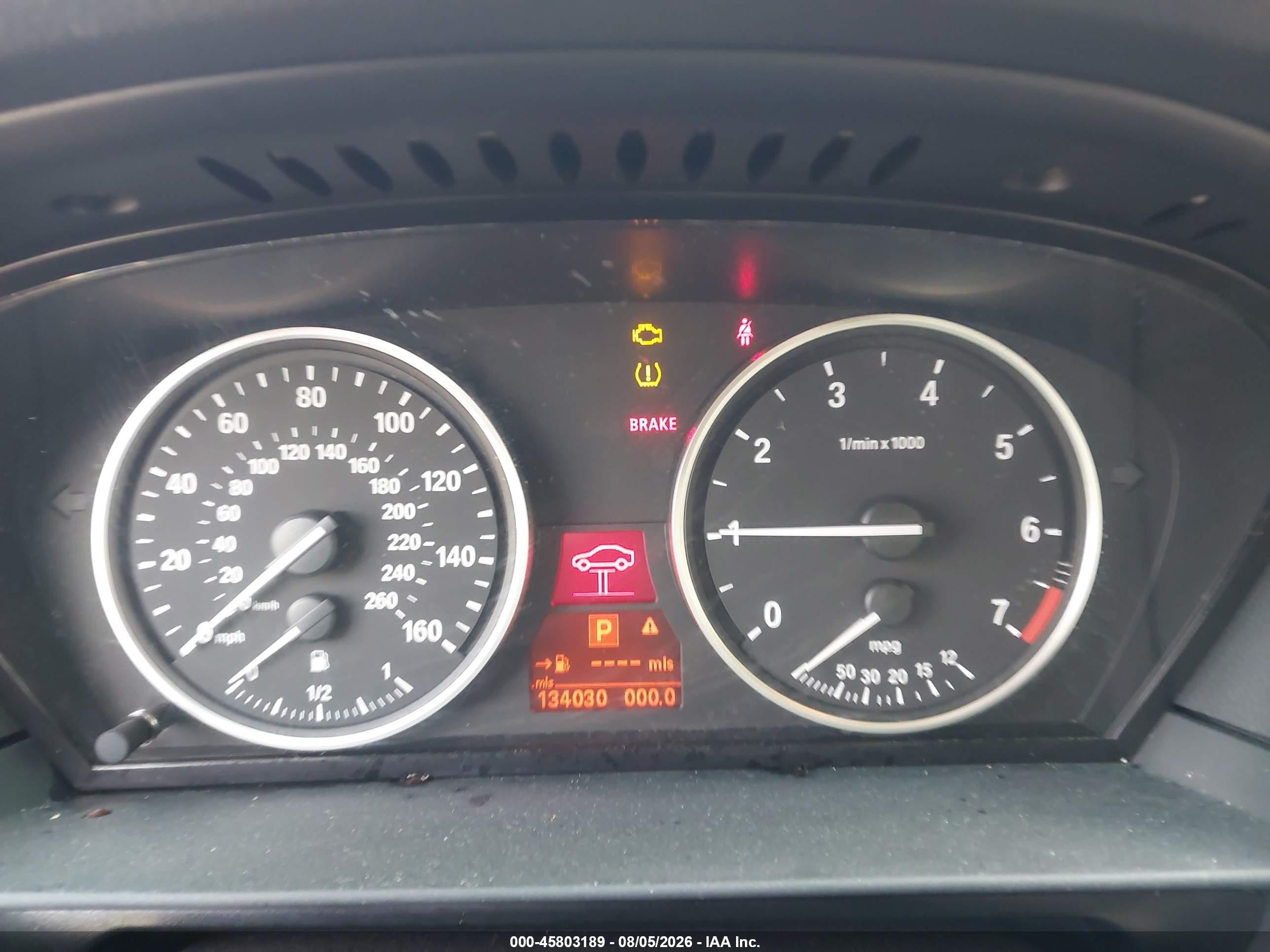 2008 Bmw 550i   Blue vin: WBANW53518CT49801