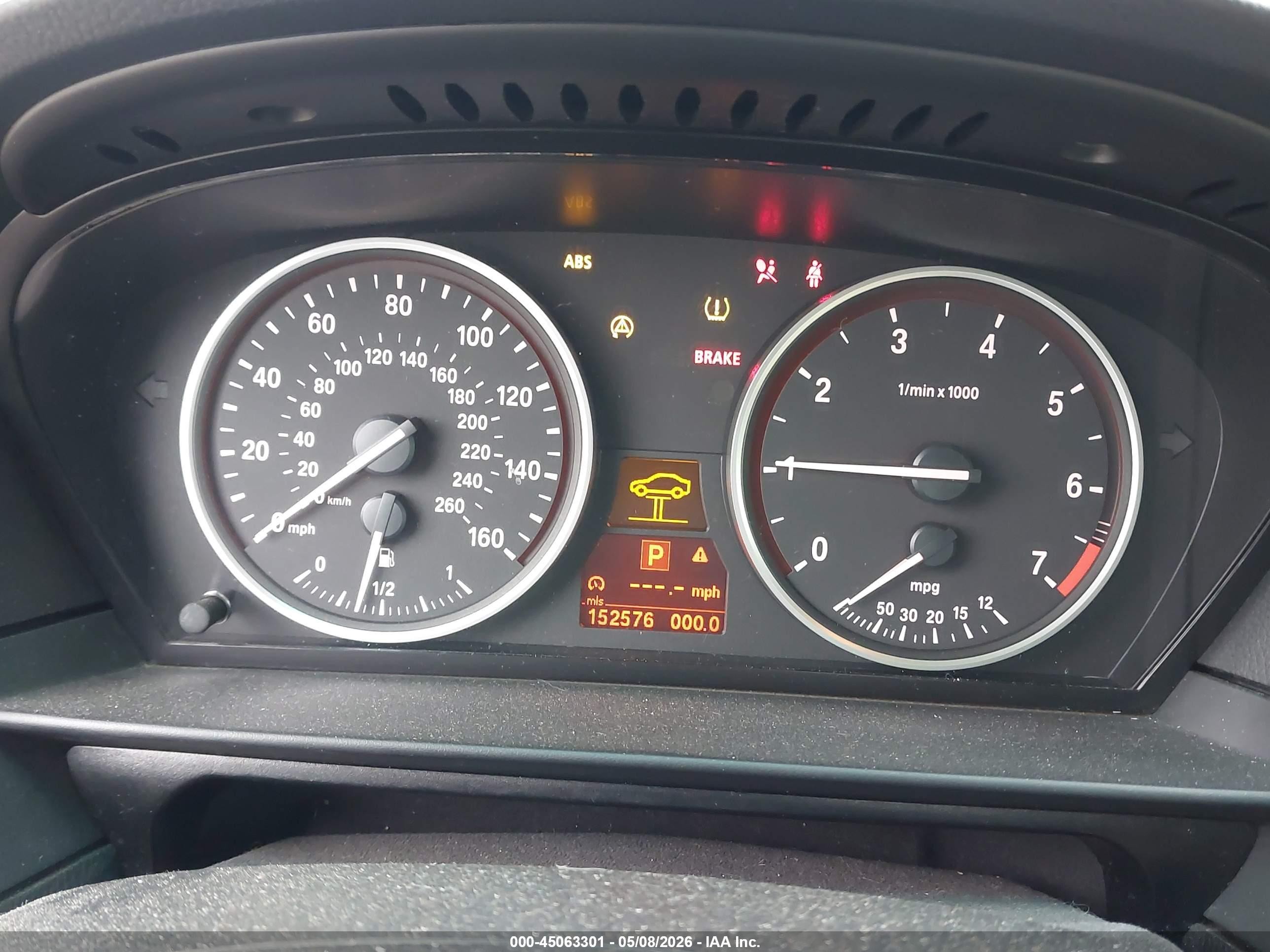 2008 Bmw 550i   Gray vin: WBANW53548CT50117