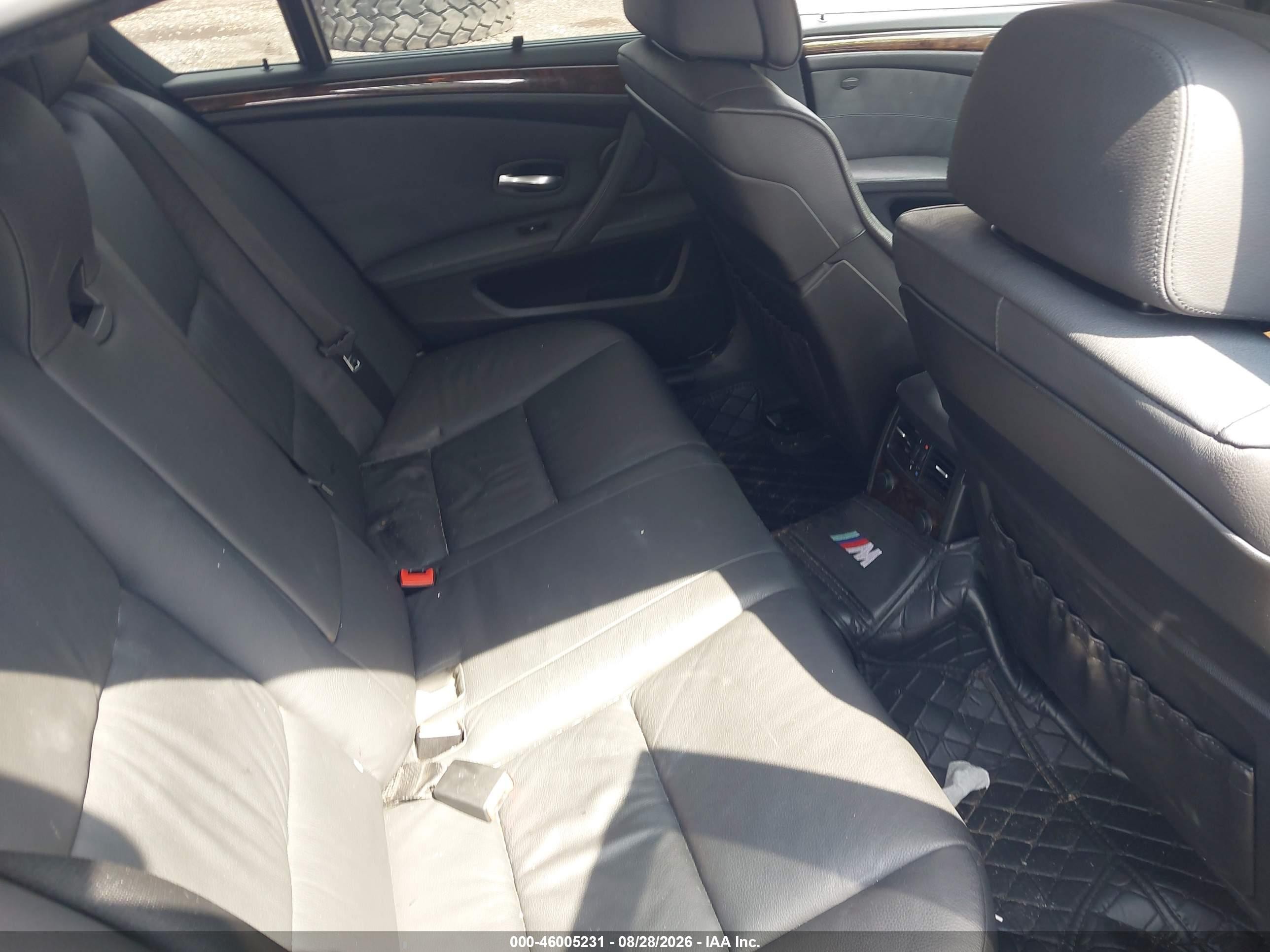 2008 Bmw 550i   Gray vin: WBANW53568CT52077