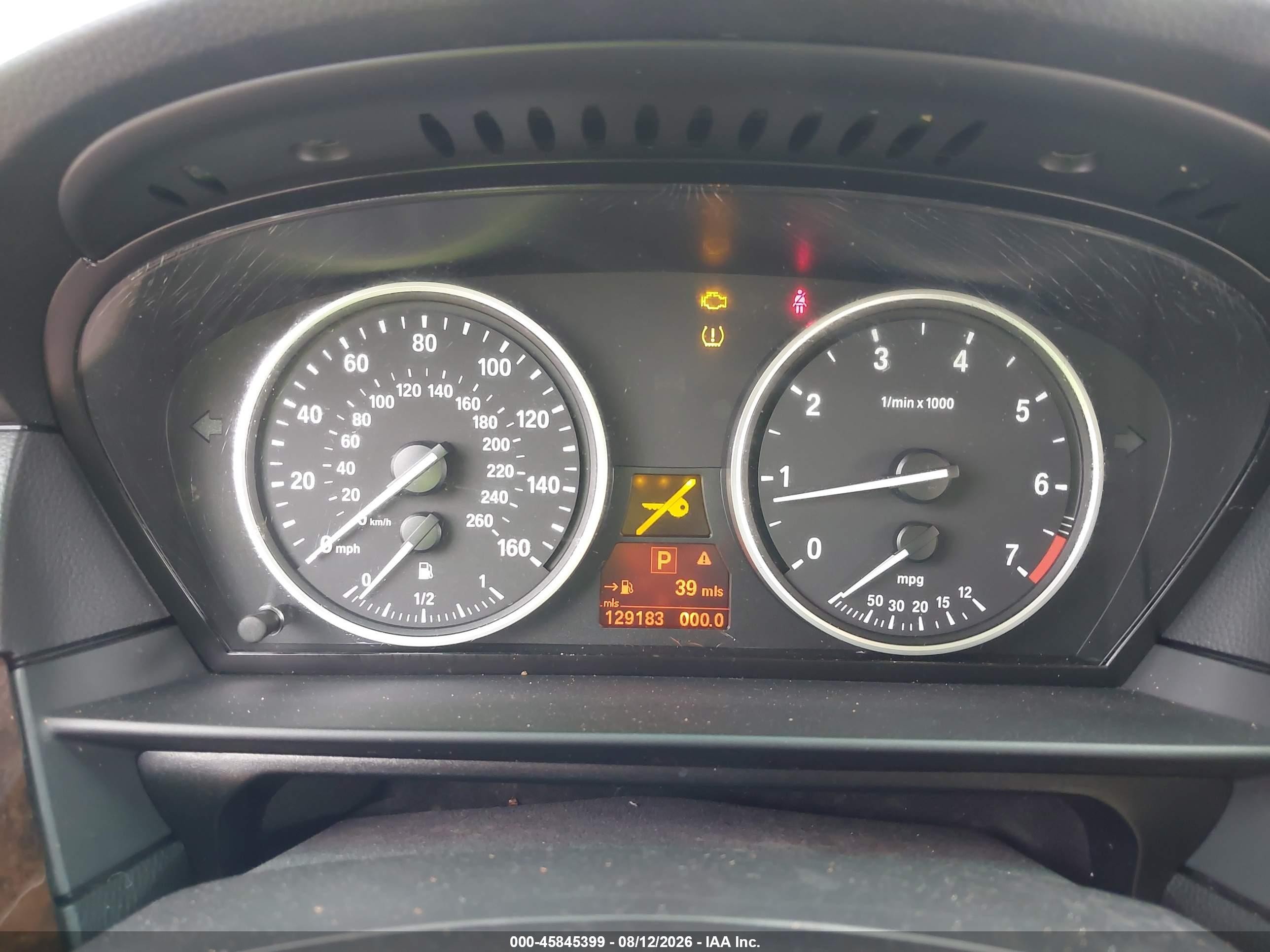 2008 Bmw 550i   Blue vin: WBANW53578CT49527