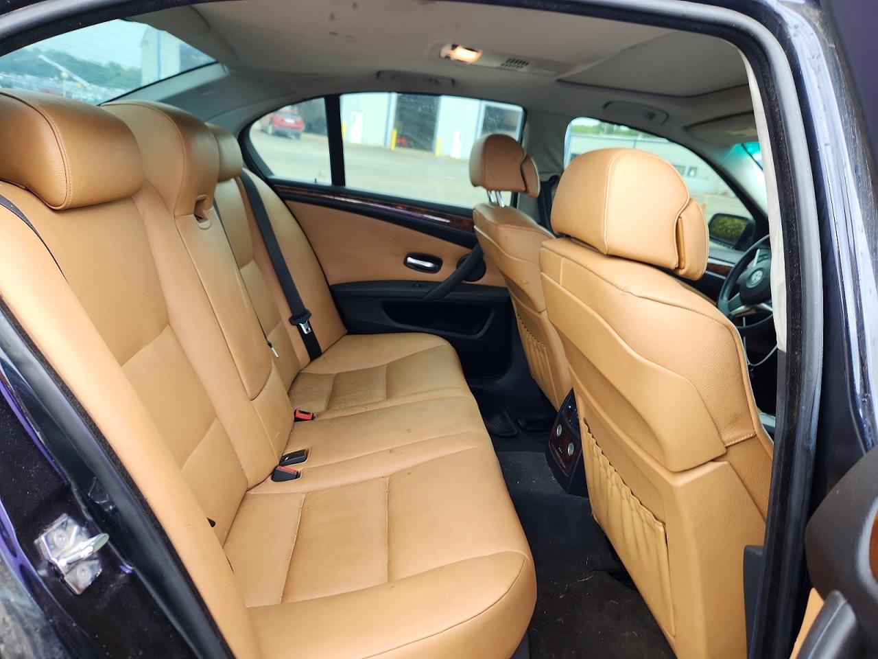 2008 Bmw 550 I Синий vin: WBANW53578CT49947