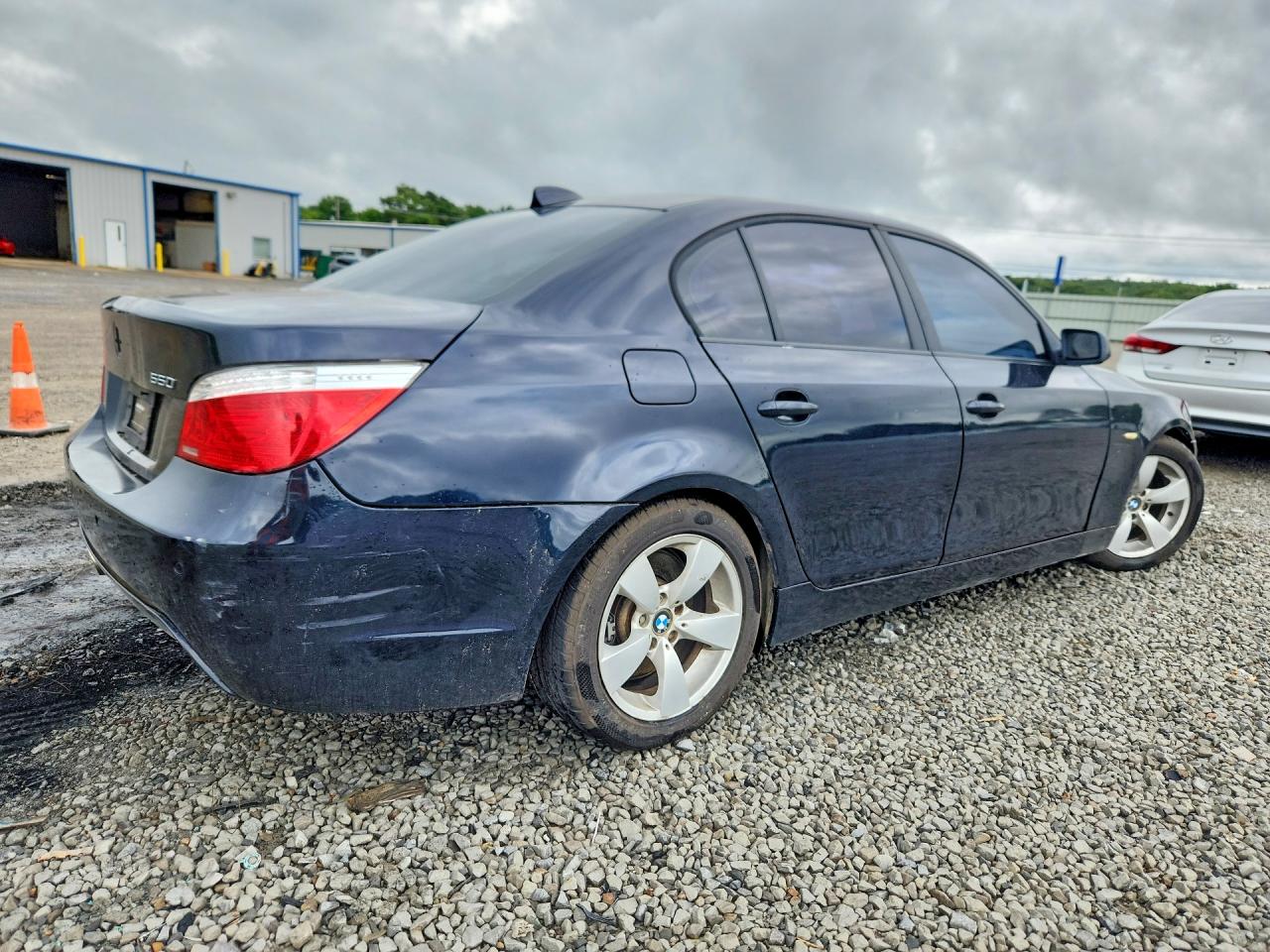 2008 Bmw 550 I Синий vin: WBANW53578CT49947