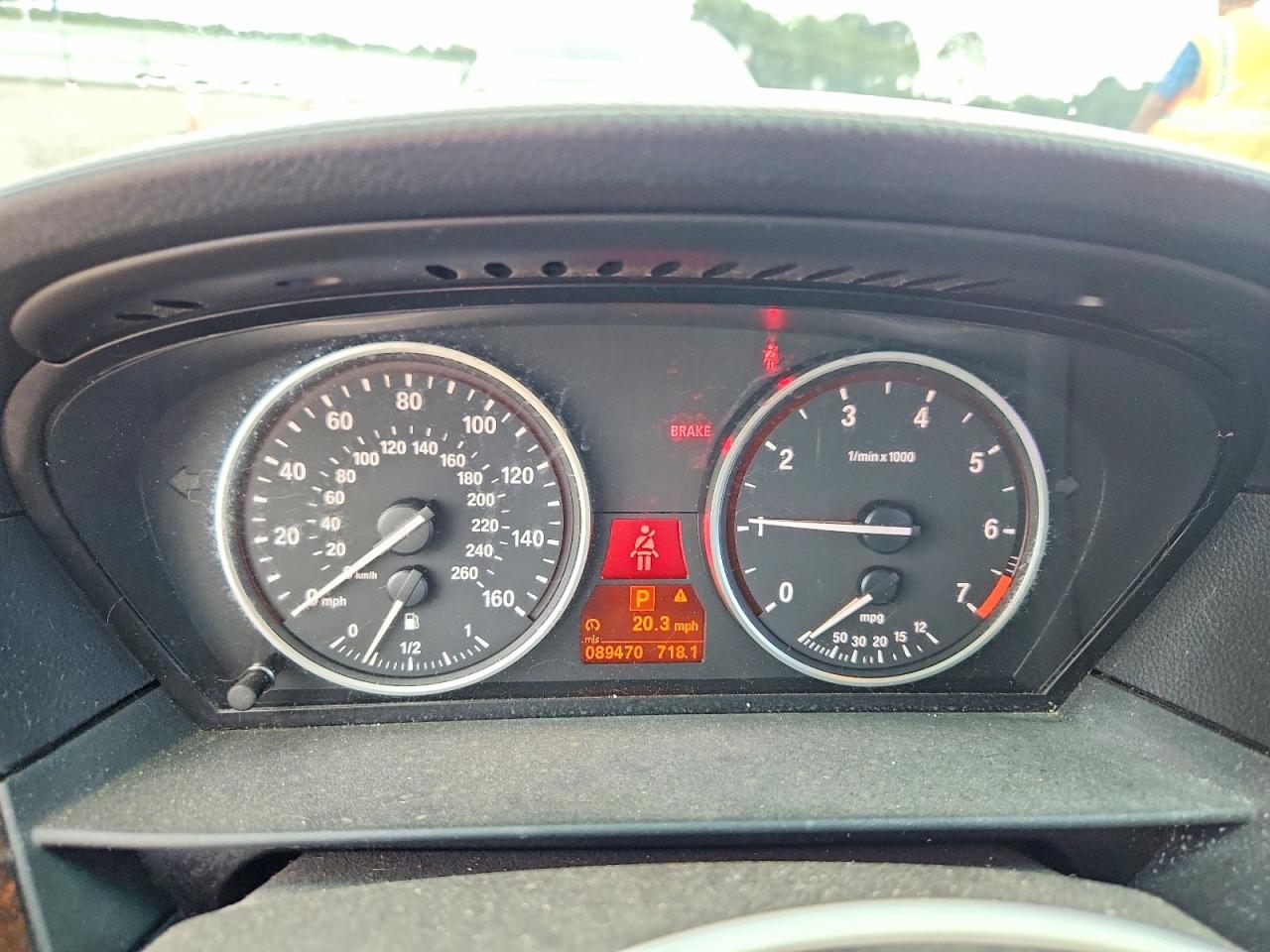 2008 Bmw 550 I Синий vin: WBANW53578CT49947