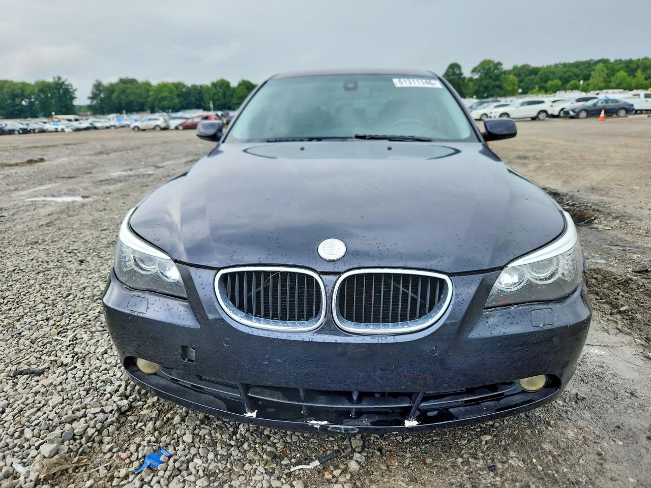 2008 Bmw 550 I Синий vin: WBANW53578CT49947