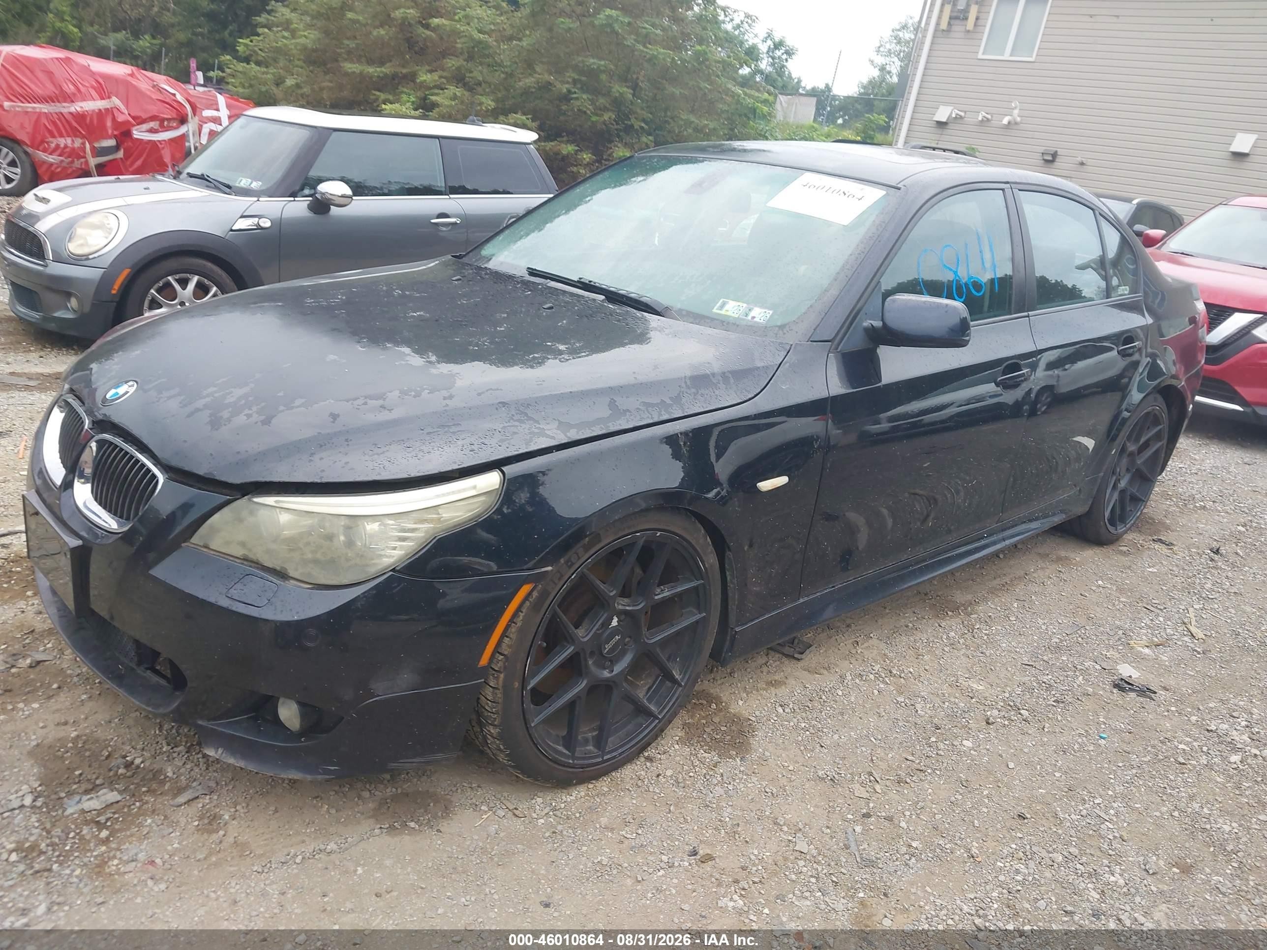 2009 Bmw 550i   Black vin: WBANW535X9CT55842