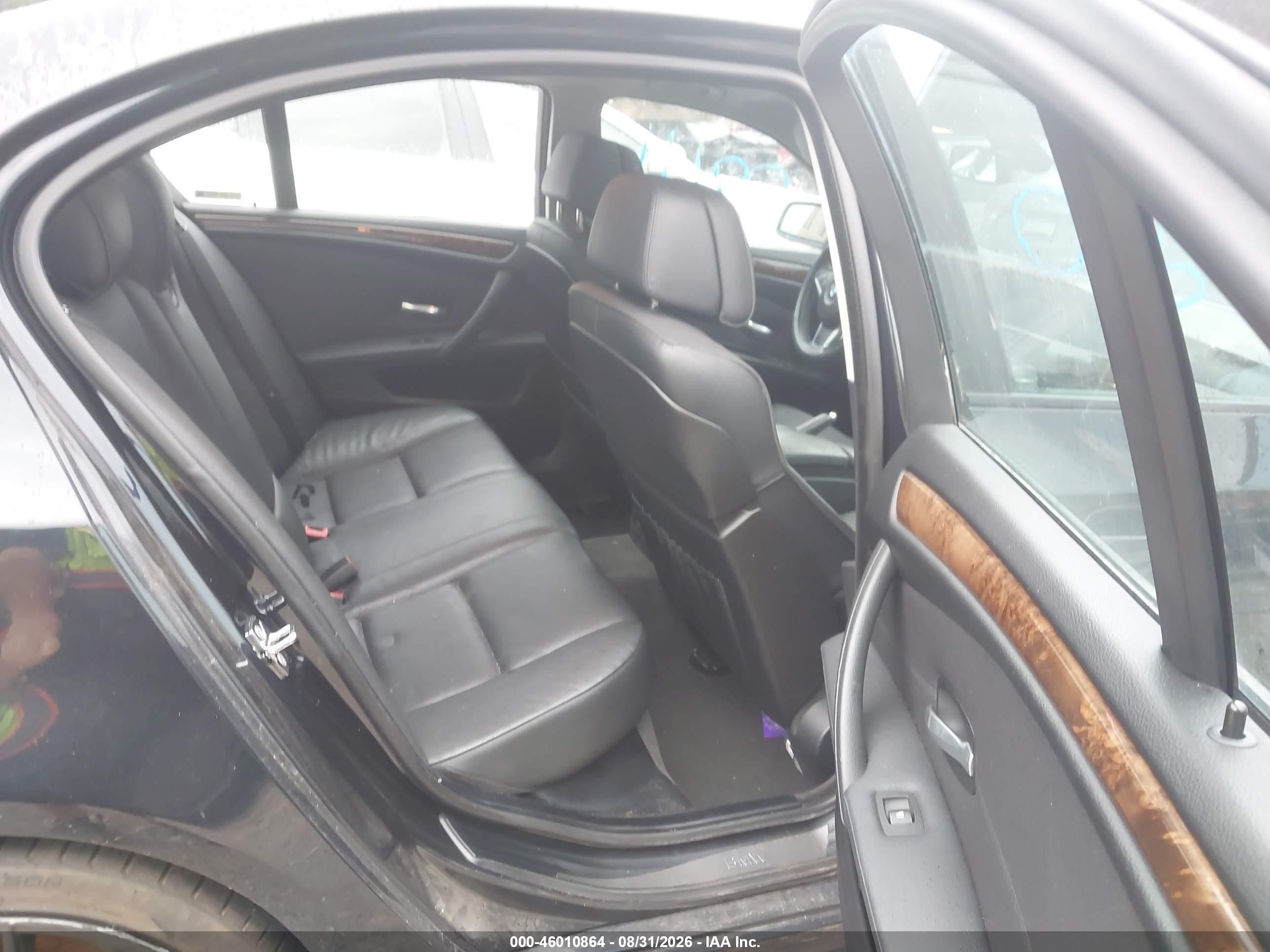 2009 Bmw 550i   Black vin: WBANW535X9CT55842