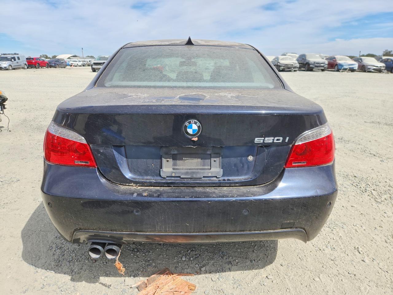 2010 Bmw 550 I Black vin: WBANW5C51ACT56432