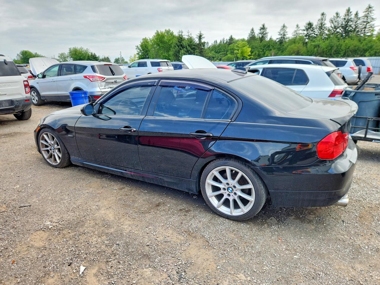 2009 Bmw 323 I Black vin: WBAPG73599A401013
