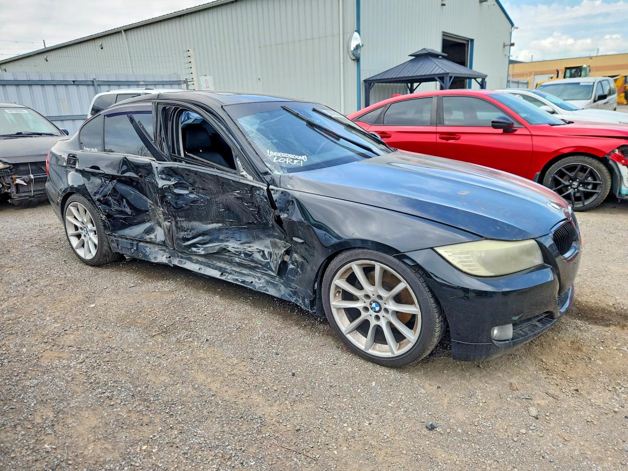 2009 Bmw 323 I Black vin: WBAPG73599A401013