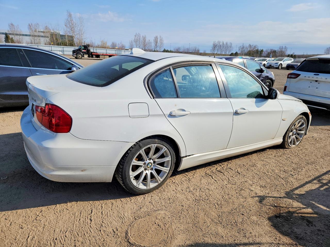 2010 Bmw 323 I White vin: WBAPG7C52AA641606