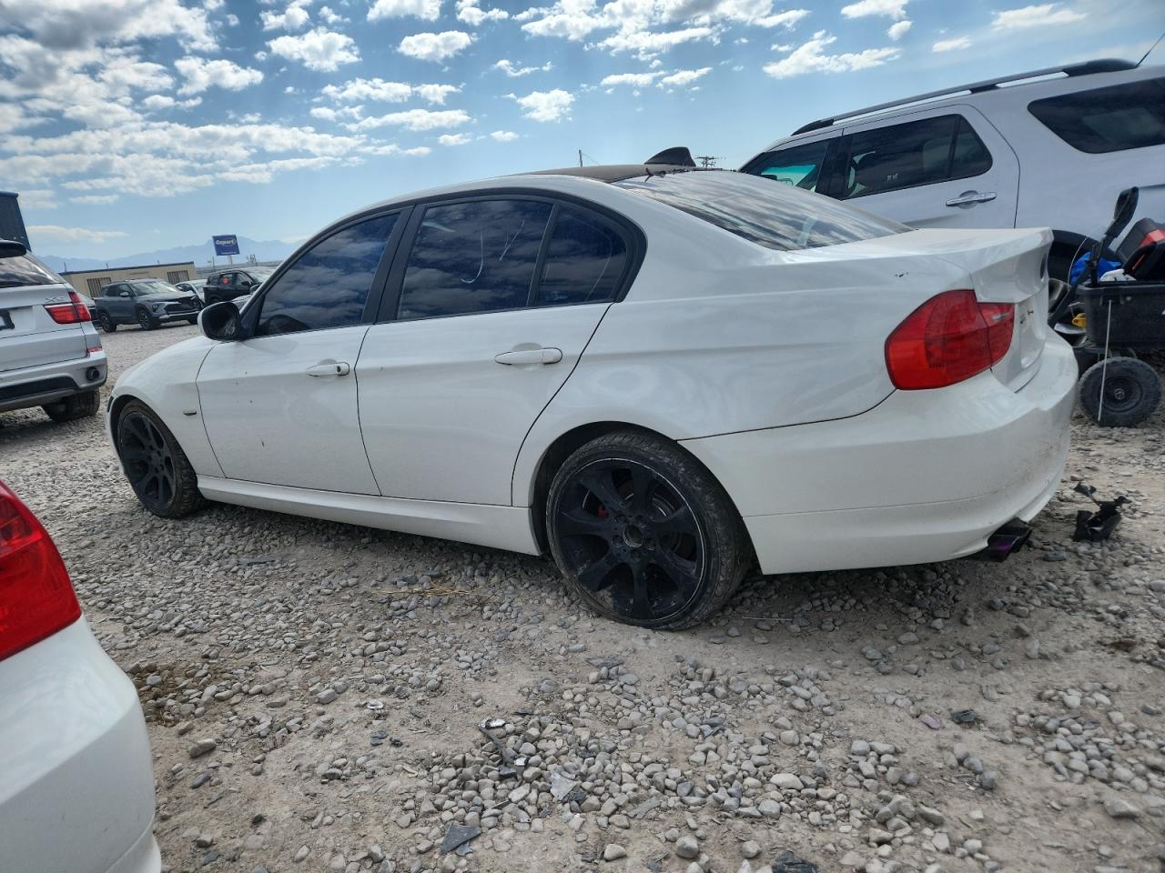 2009 Bmw 328 I Sulev White vin: WBAPH53519A435609