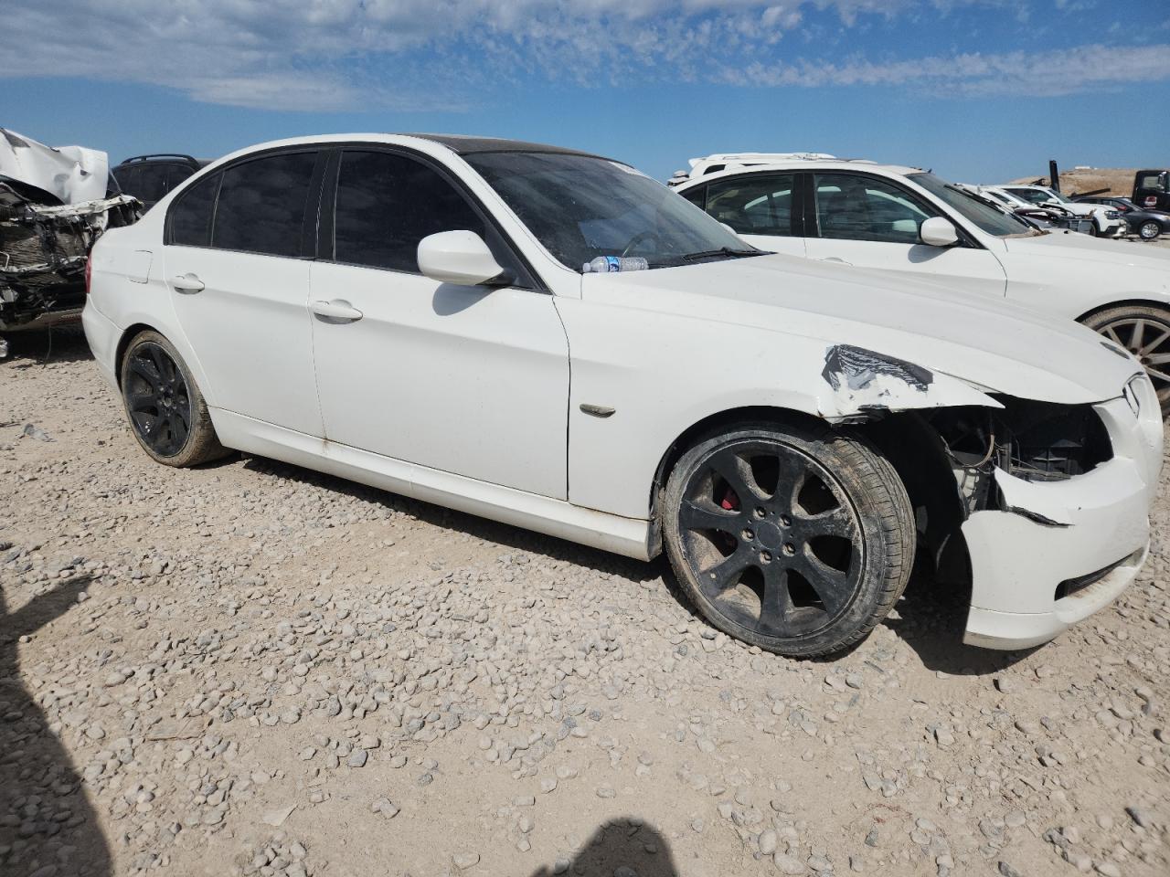 2009 Bmw 328 I Sulev White vin: WBAPH53519A435609