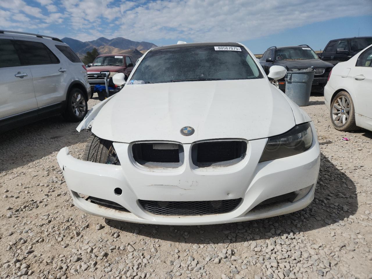 2009 Bmw 328 I Sulev White vin: WBAPH53519A435609