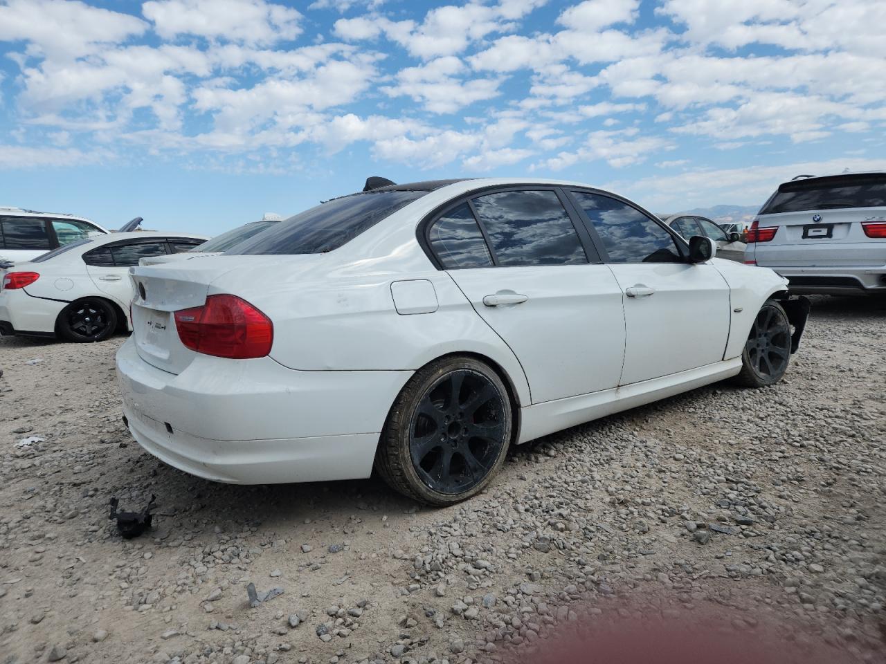 2009 Bmw 328 I Sulev White vin: WBAPH53519A435609