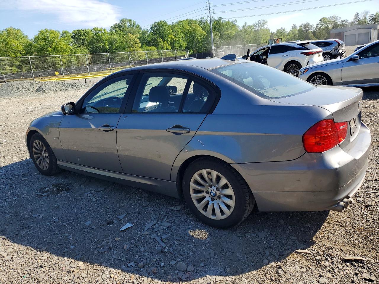 2009 Bmw 328 I Sulev Gray vin: WBAPH53519A437957