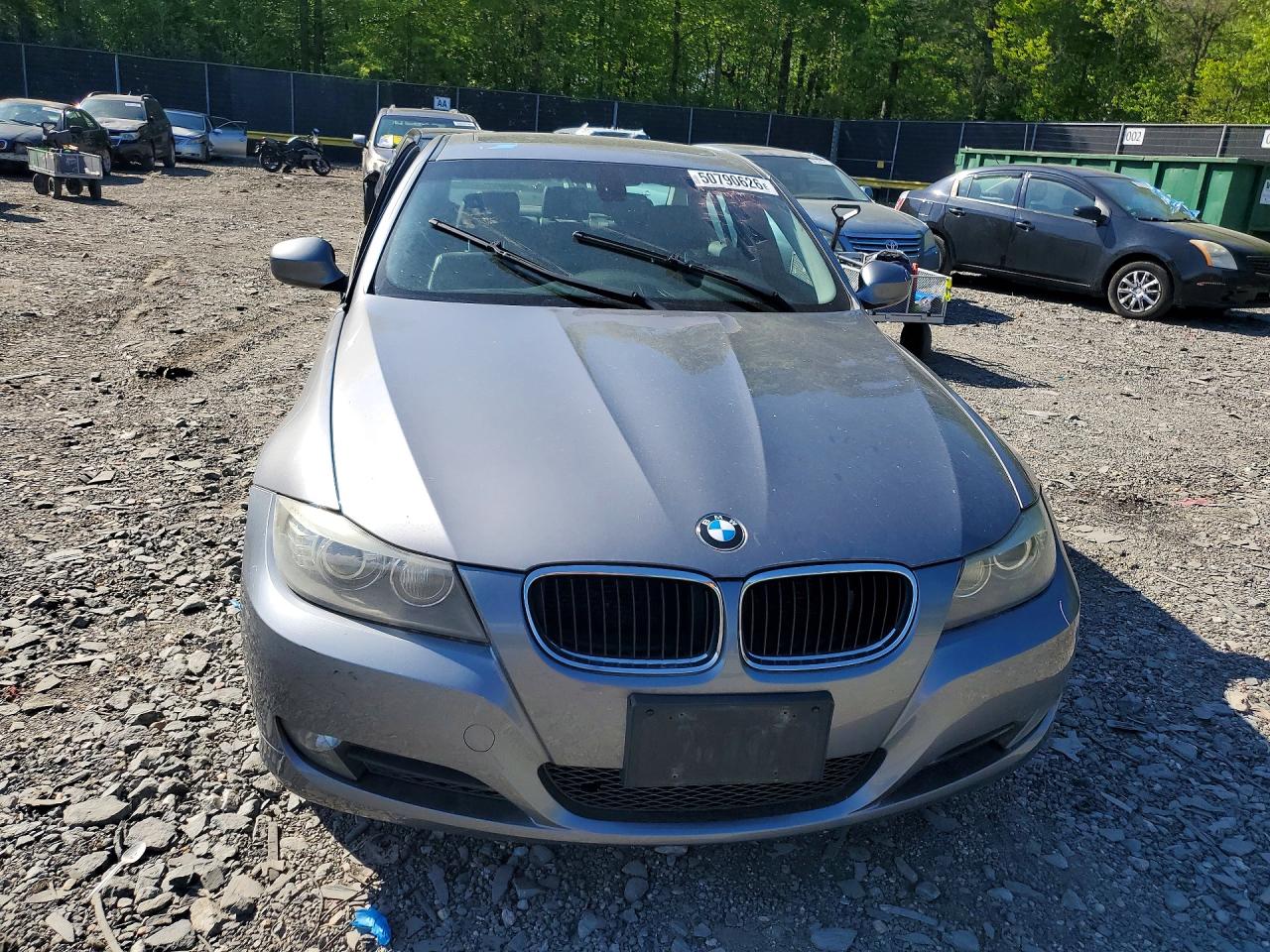 2009 Bmw 328 I Sulev Gray vin: WBAPH53519A437957