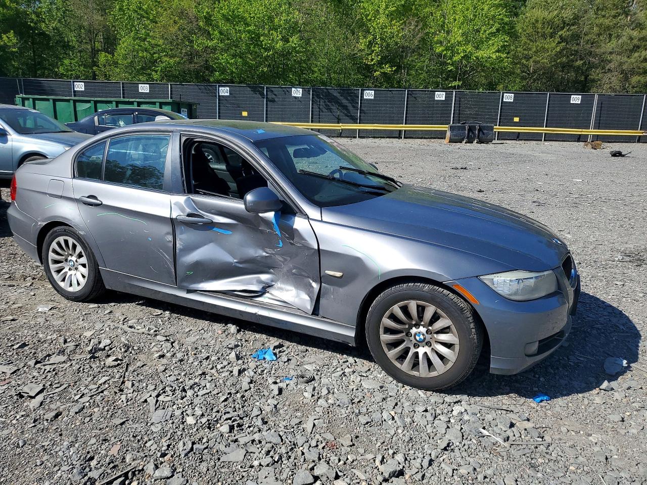 2009 Bmw 328 I Sulev Gray vin: WBAPH53519A437957