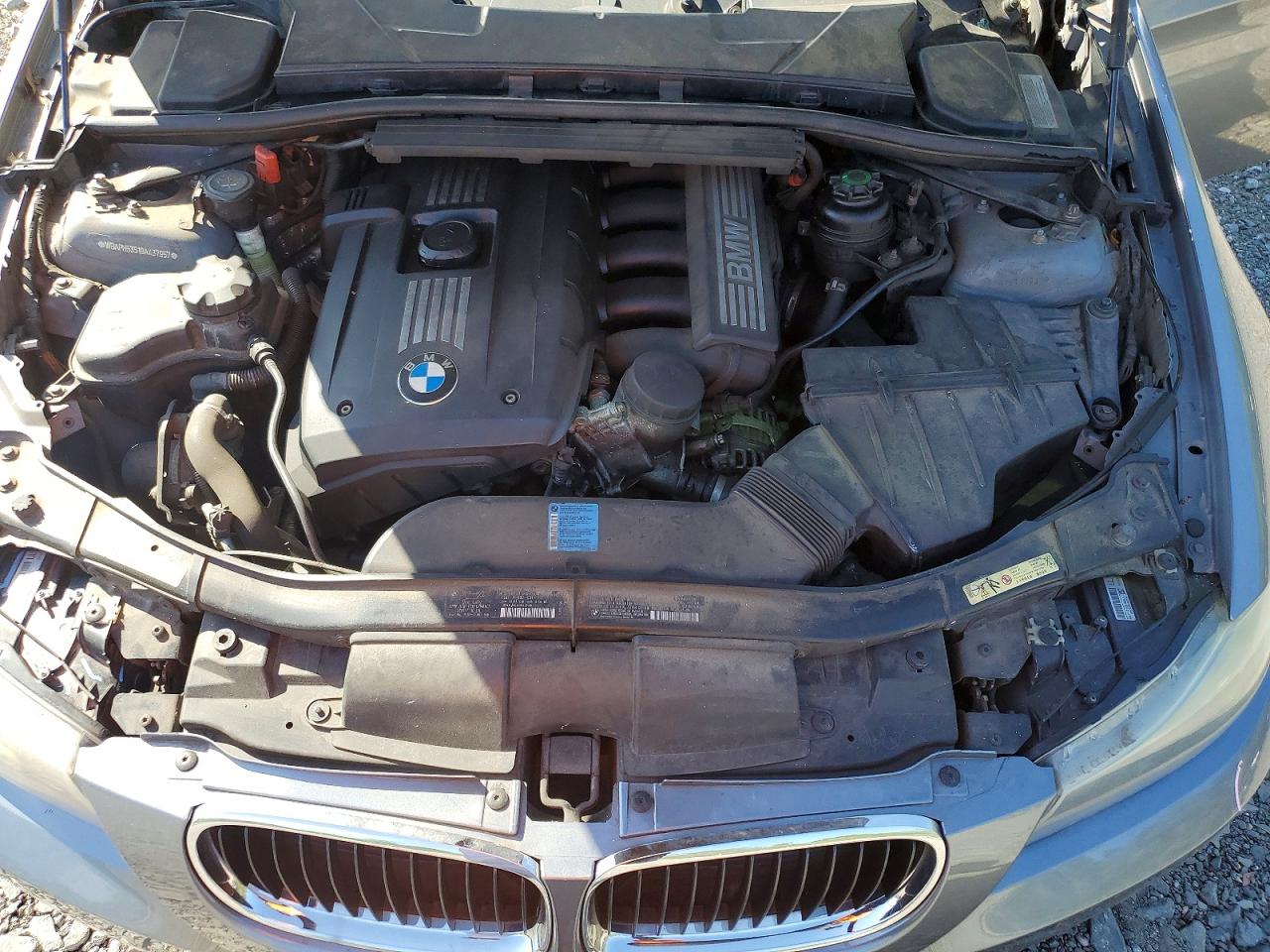 2009 Bmw 328 I Sulev Gray vin: WBAPH53519A437957