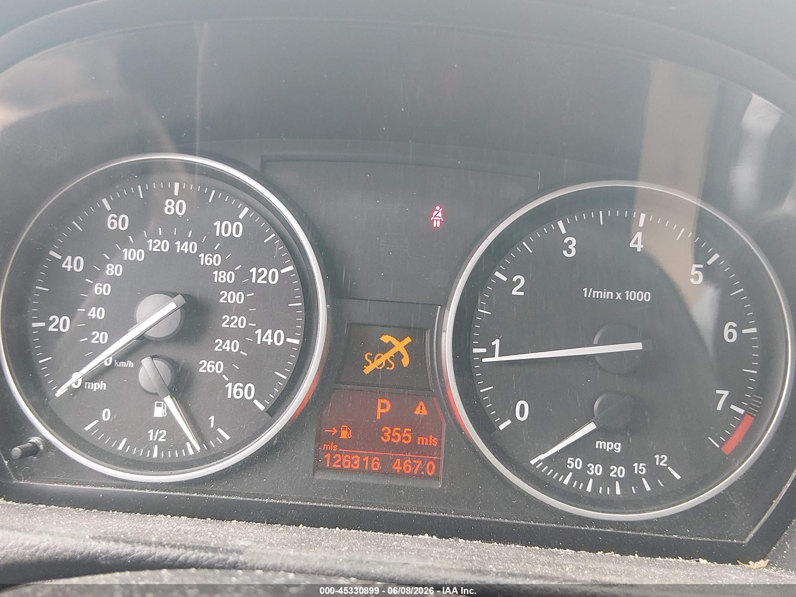 2009 Bmw 328i Серый vin: WBAPH53549A438200