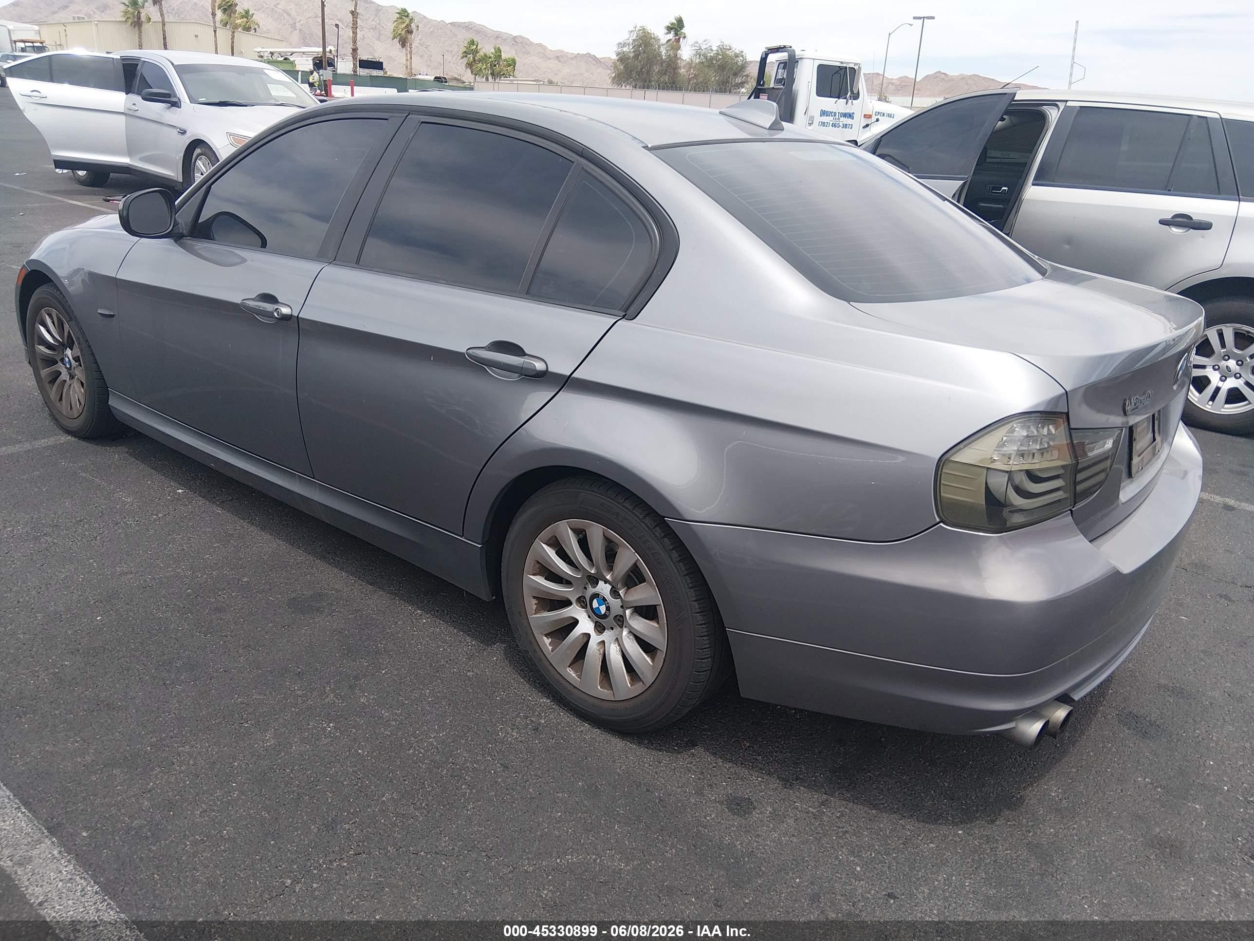 2009 Bmw 328i Серый vin: WBAPH53549A438200
