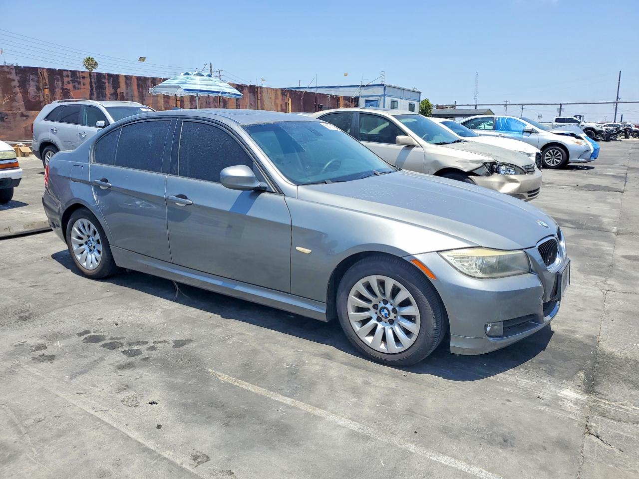 2009 Bmw 328 I Sulev Gray vin: WBAPH53549A438617