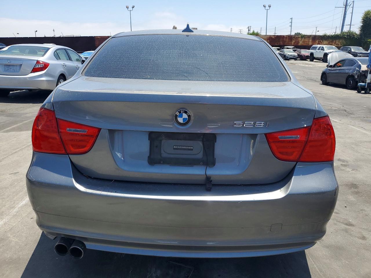 2009 Bmw 328 I Sulev Gray vin: WBAPH53549A438617