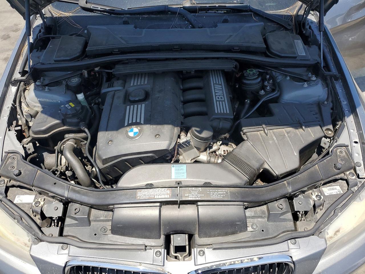 2009 Bmw 328 I Sulev Gray vin: WBAPH53549A438617