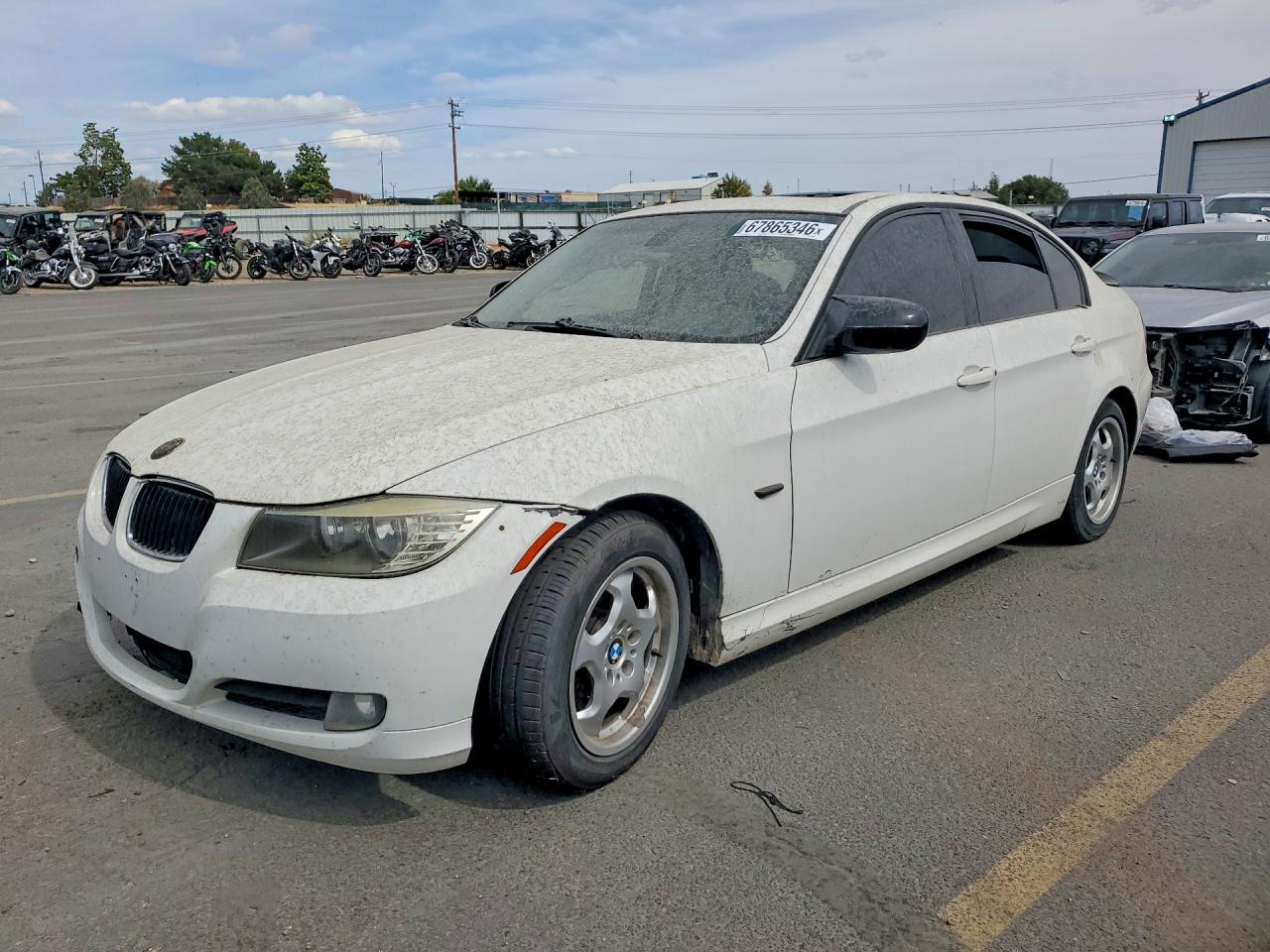 2009 Bmw 328 I Sulev Белый vin: WBAPH53559A437914