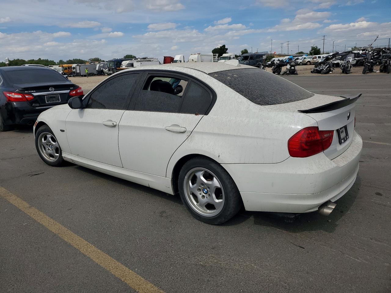 2009 Bmw 328 I Sulev White vin: WBAPH53559A437914
