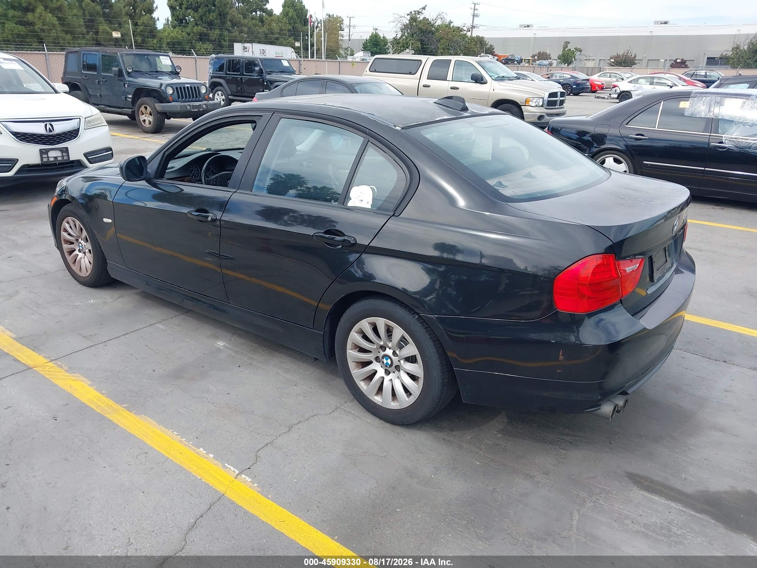 2009 Bmw 328i   Black vin: WBAPH53569A434634