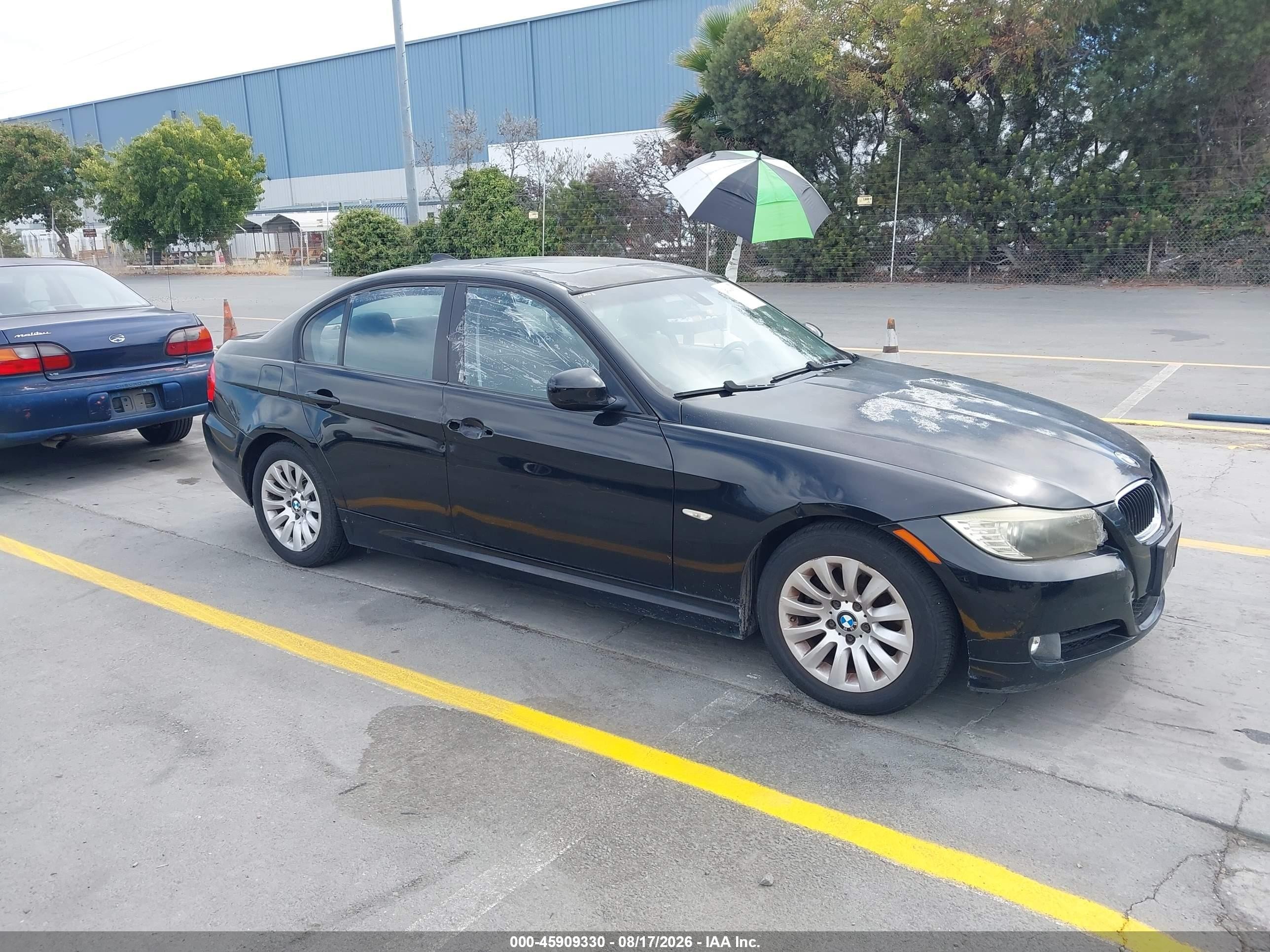 2009 Bmw 328i   Black vin: WBAPH53569A434634