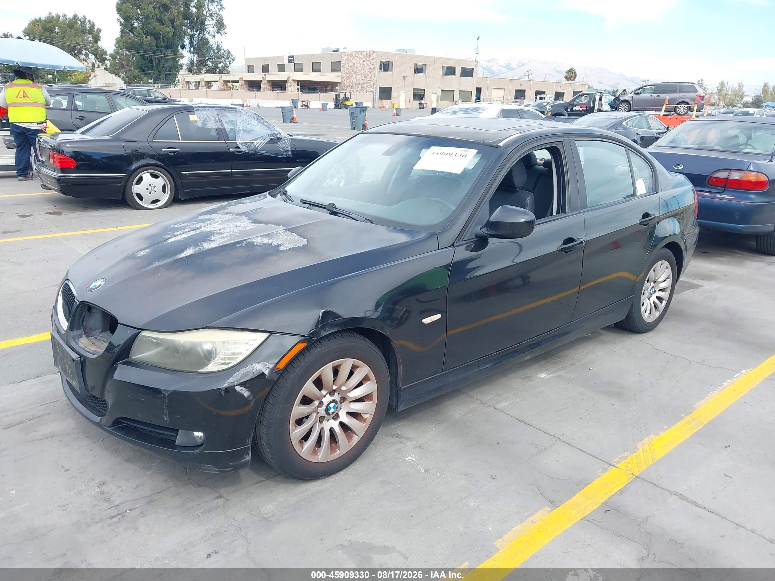 2009 Bmw 328i   Black vin: WBAPH53569A434634