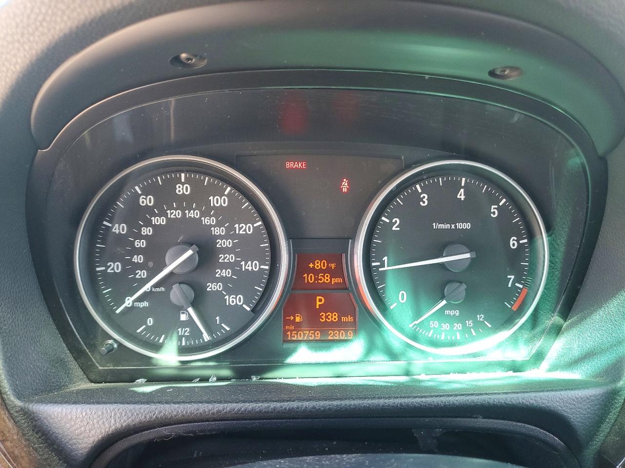 2009 Bmw 328 I Sulev Серый vin: WBAPH53569A436741