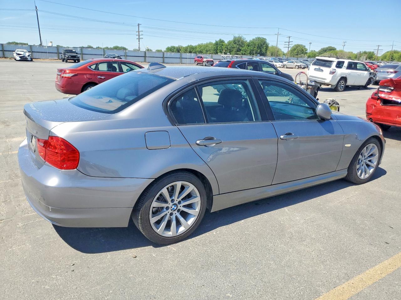 2009 Bmw 328 I Sulev Серый vin: WBAPH53569A436741