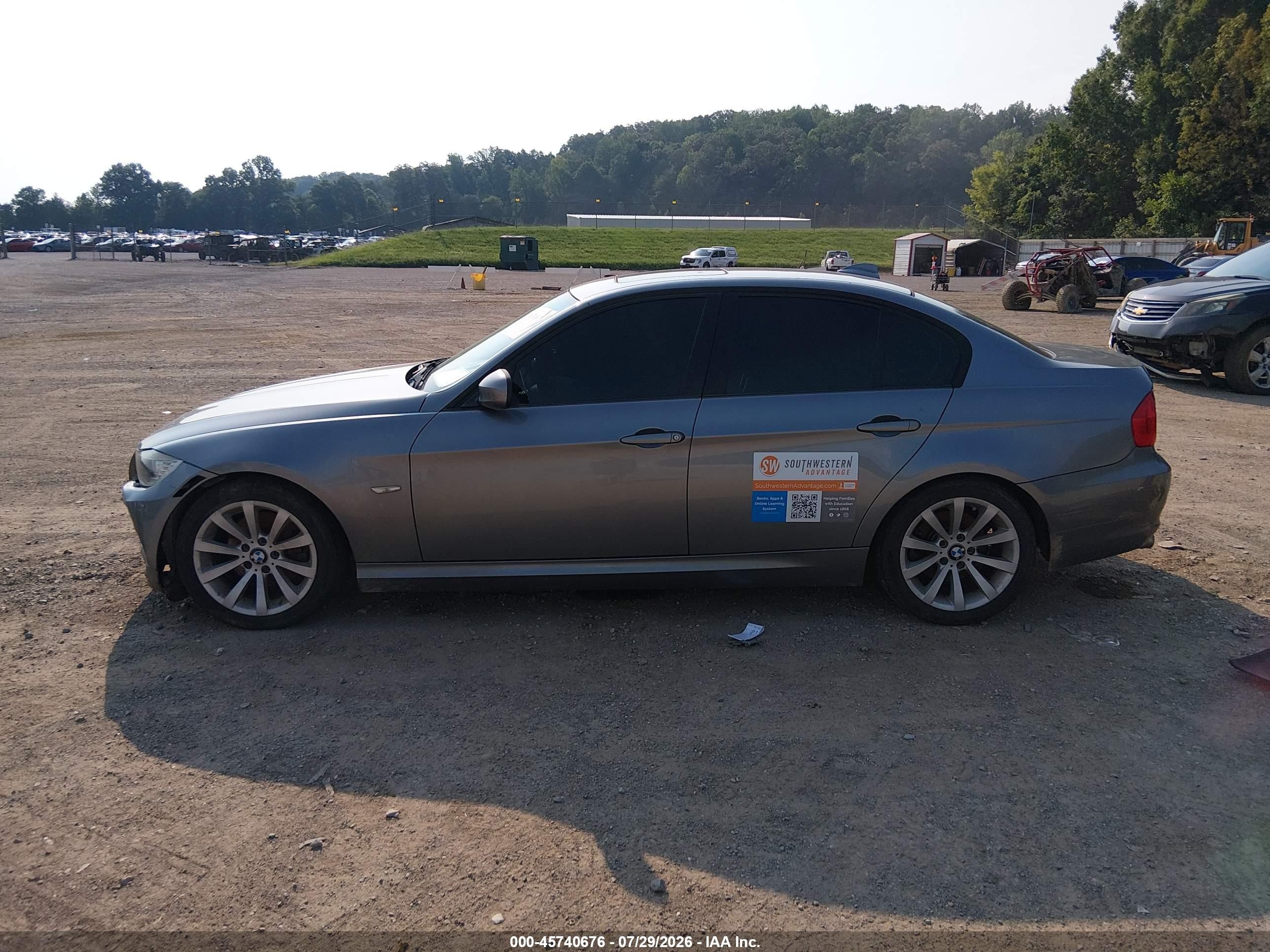 2009 Bmw 328i   Gray vin: WBAPH53579A437686