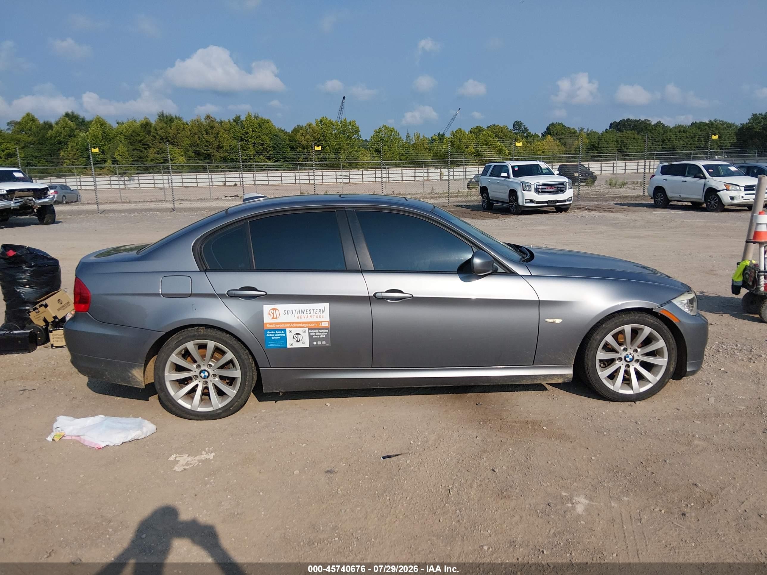 2009 Bmw 328i   Gray vin: WBAPH53579A437686