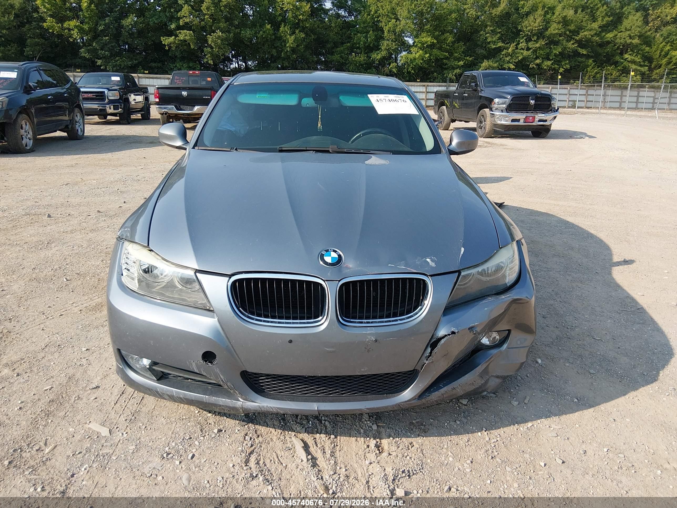 2009 Bmw 328i   Gray vin: WBAPH53579A437686