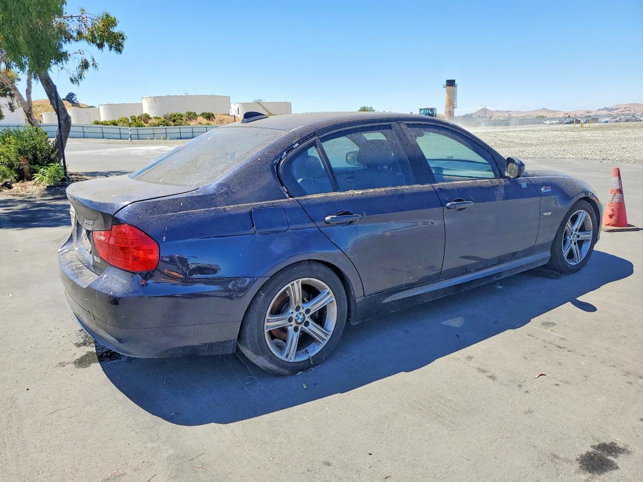 2009 Bmw 328 I Sulev Blue vin: WBAPH53589A435073