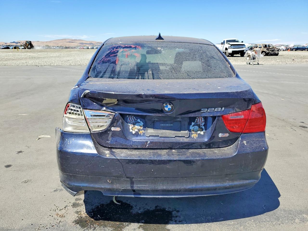 2009 Bmw 328 I Sulev Blue vin: WBAPH53589A435073