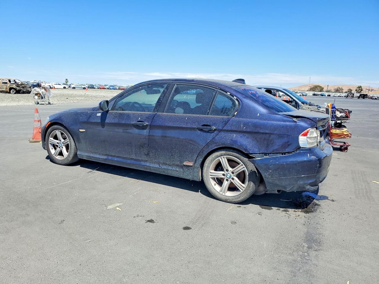 2009 Bmw 328 I Sulev Blue vin: WBAPH53589A435073