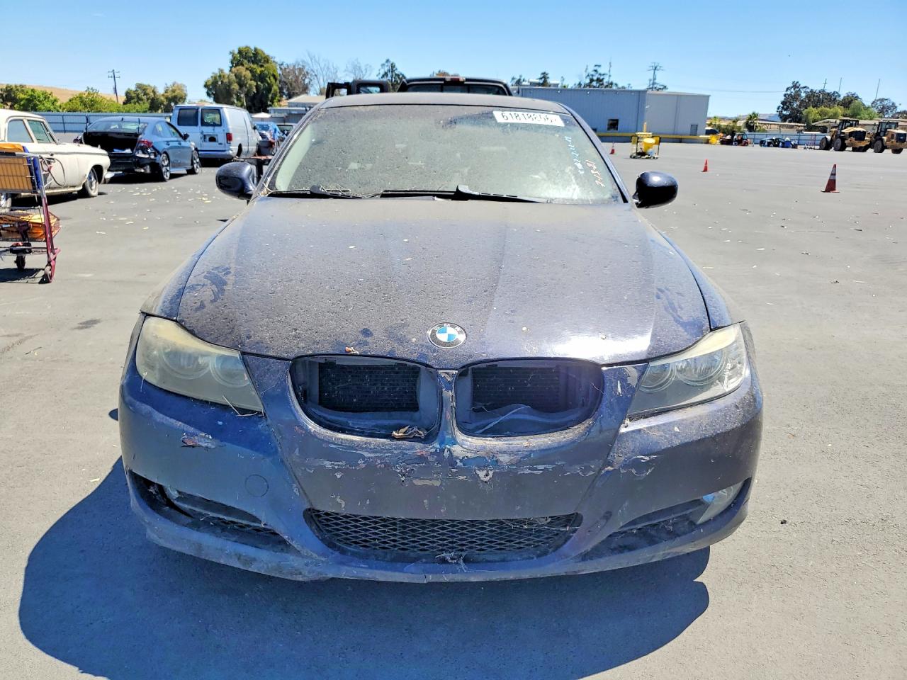 2009 Bmw 328 I Sulev Blue vin: WBAPH53589A435073