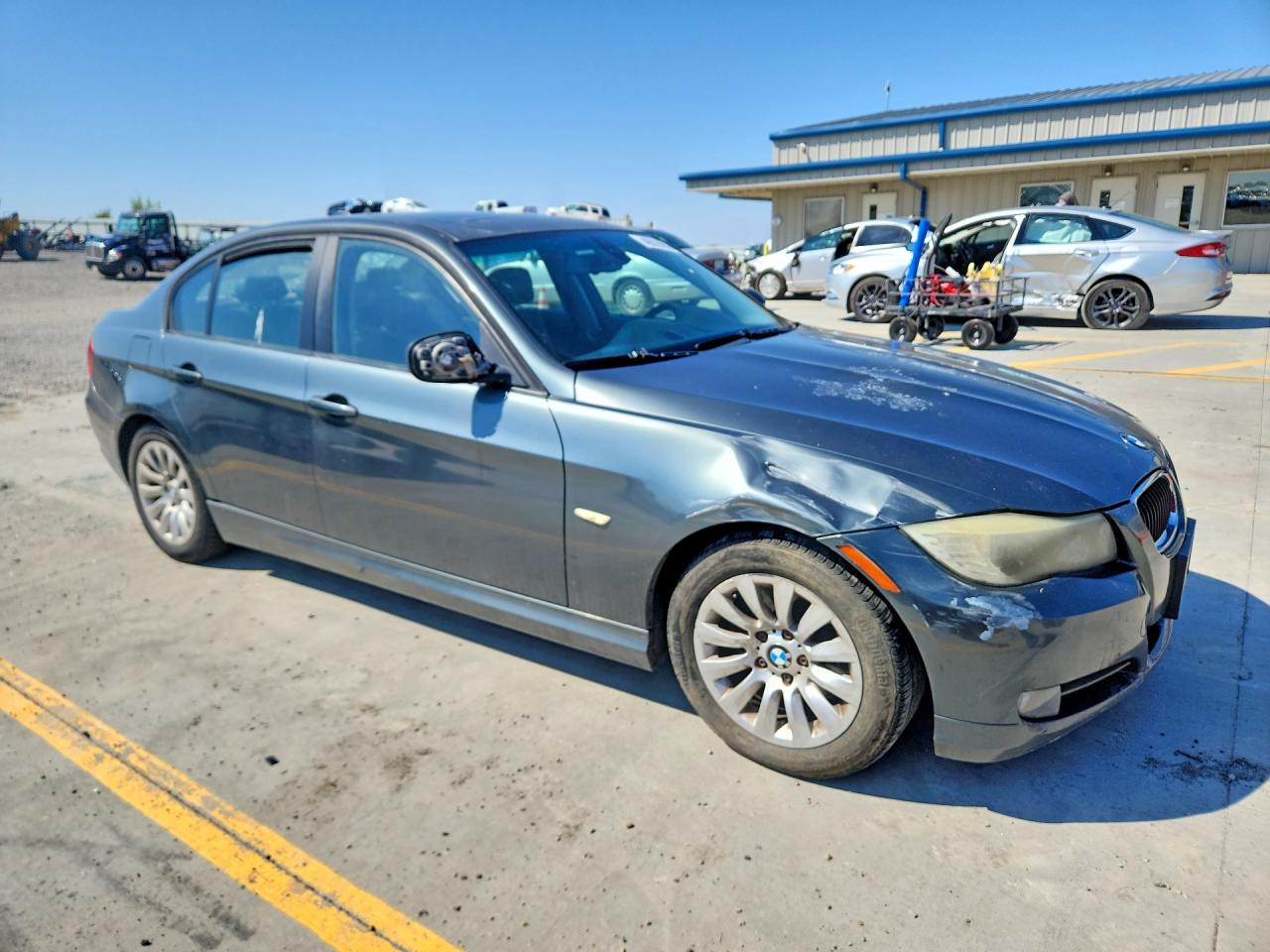 2009 Bmw 328 I Sulev Blue vin: WBAPH53589A438037
