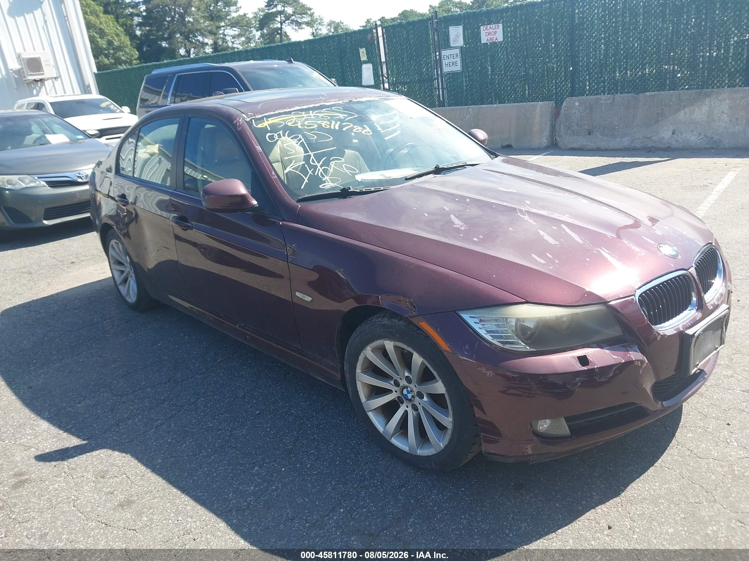 2009 Bmw 328i   Red vin: WBAPH53599A438340