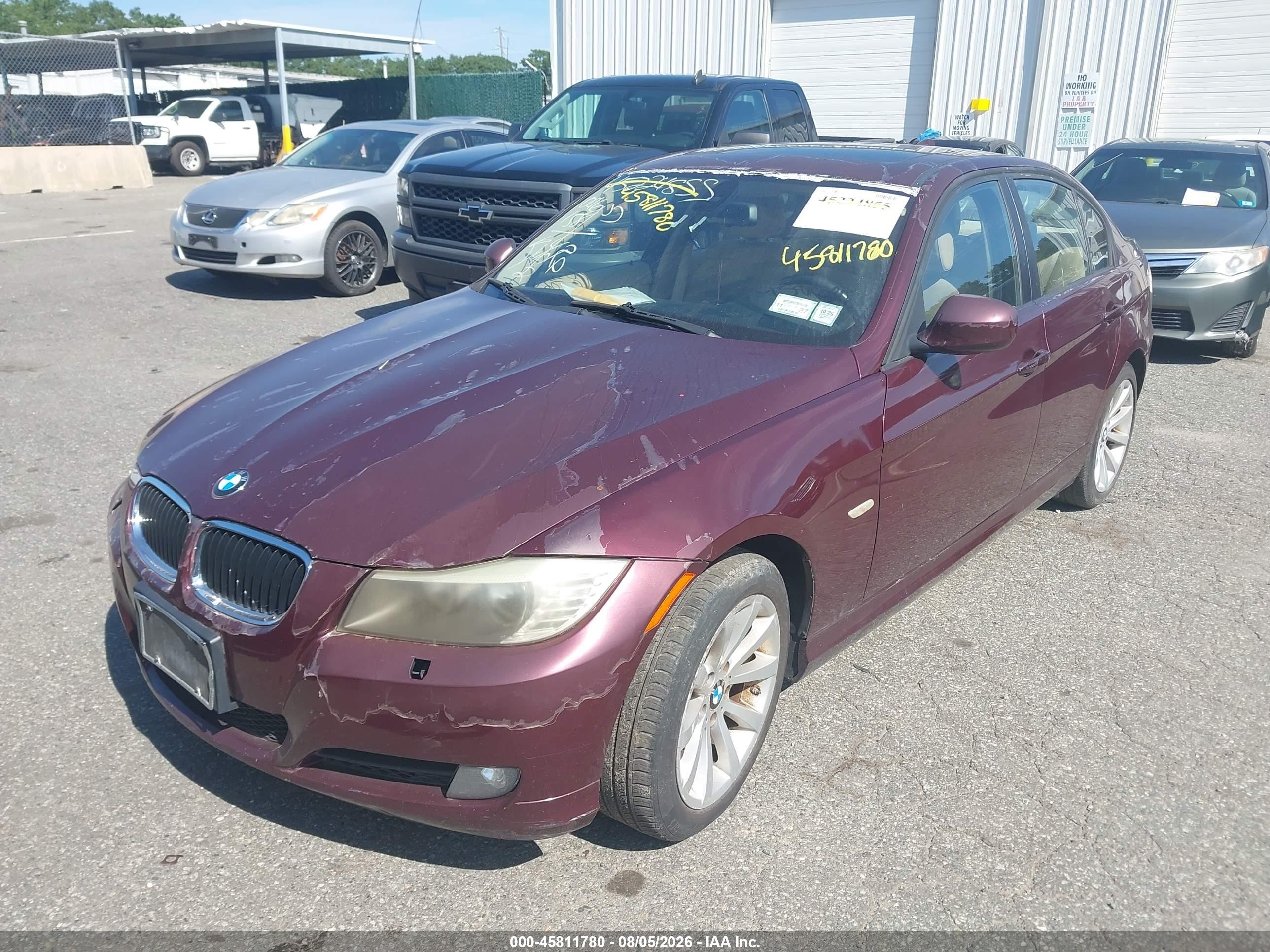 2009 Bmw 328i   Red vin: WBAPH53599A438340