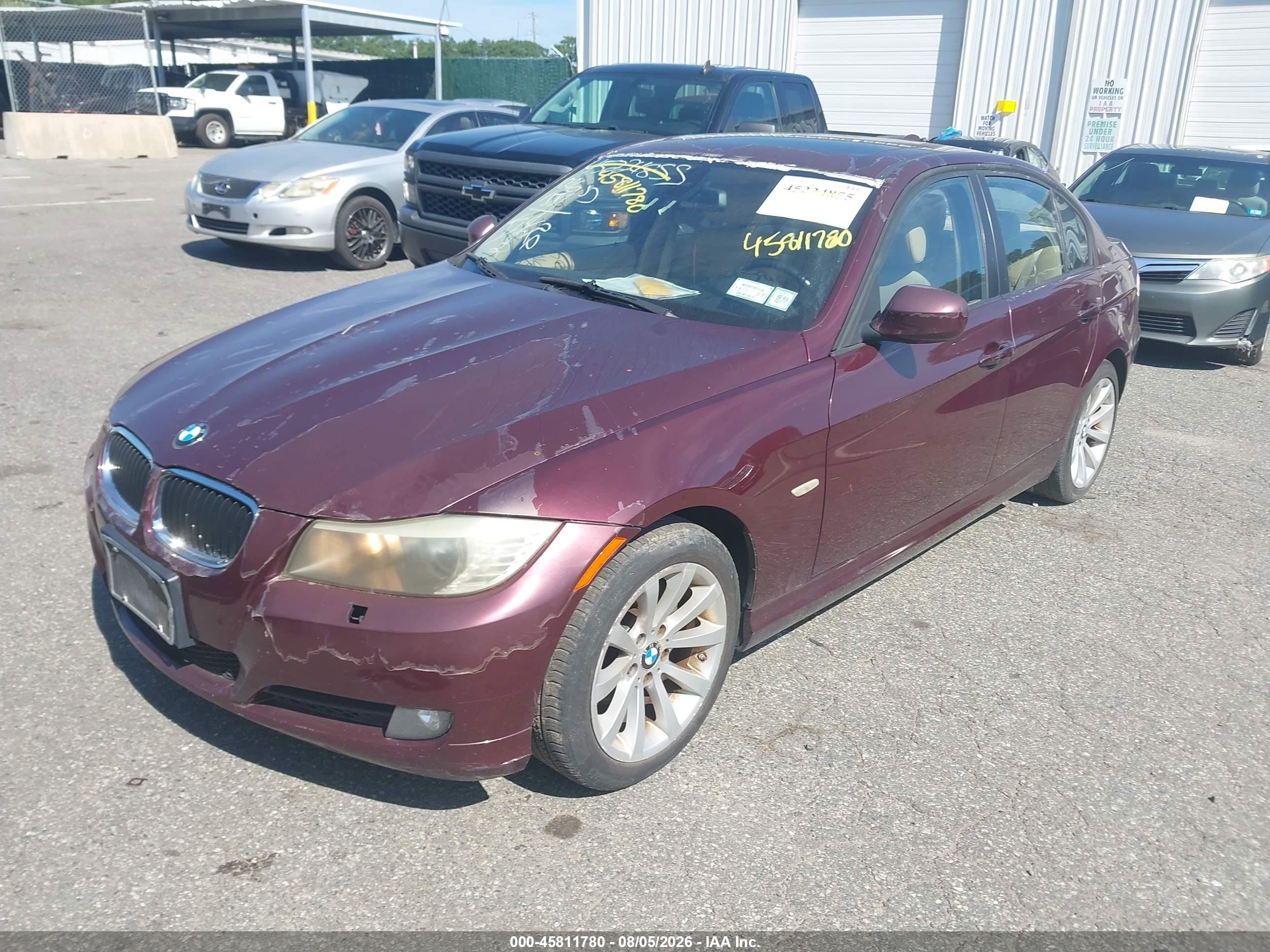 2009 Bmw 328i   Red vin: WBAPH53599A438340