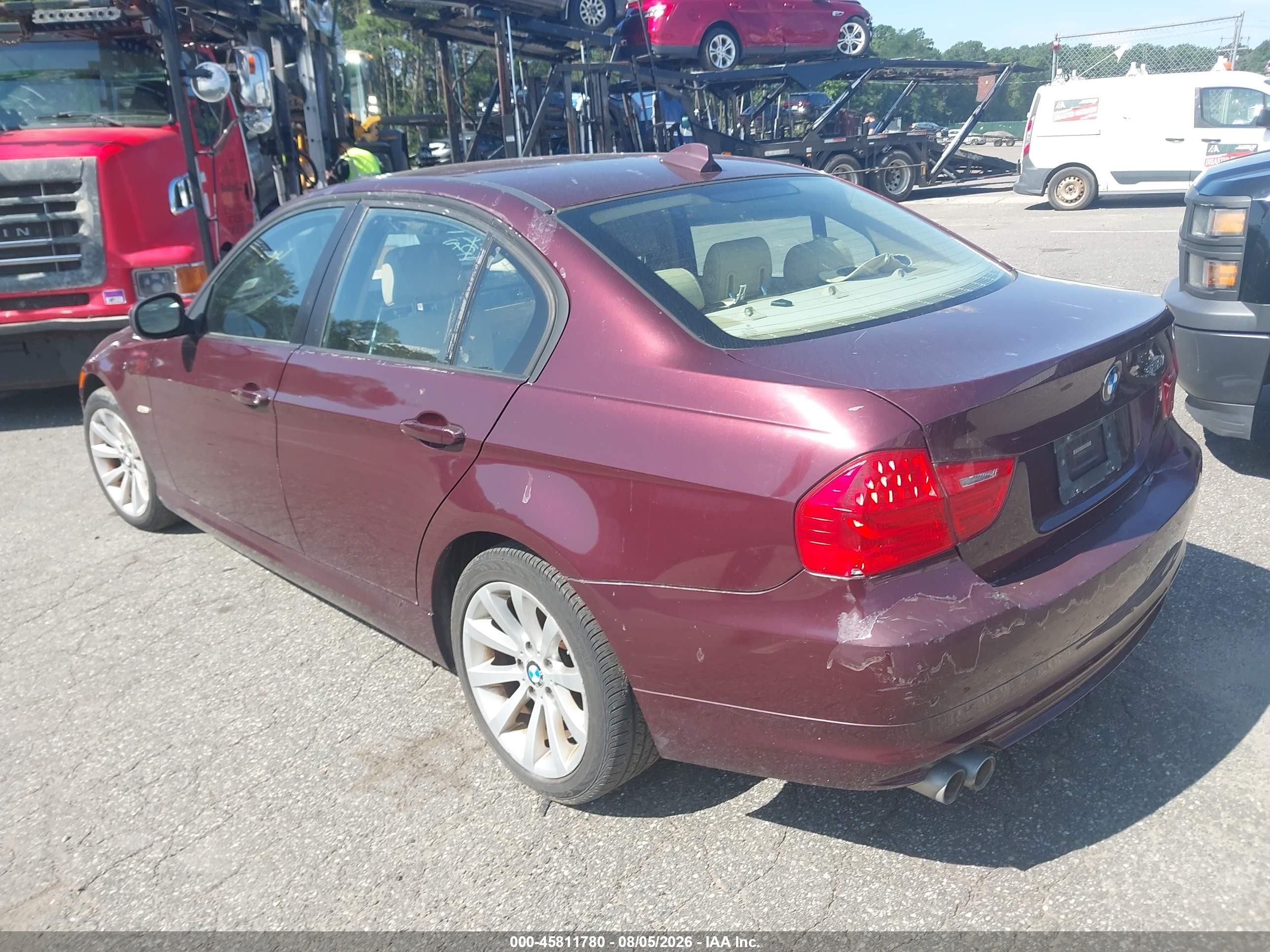 2009 Bmw 328i   Red vin: WBAPH53599A438340