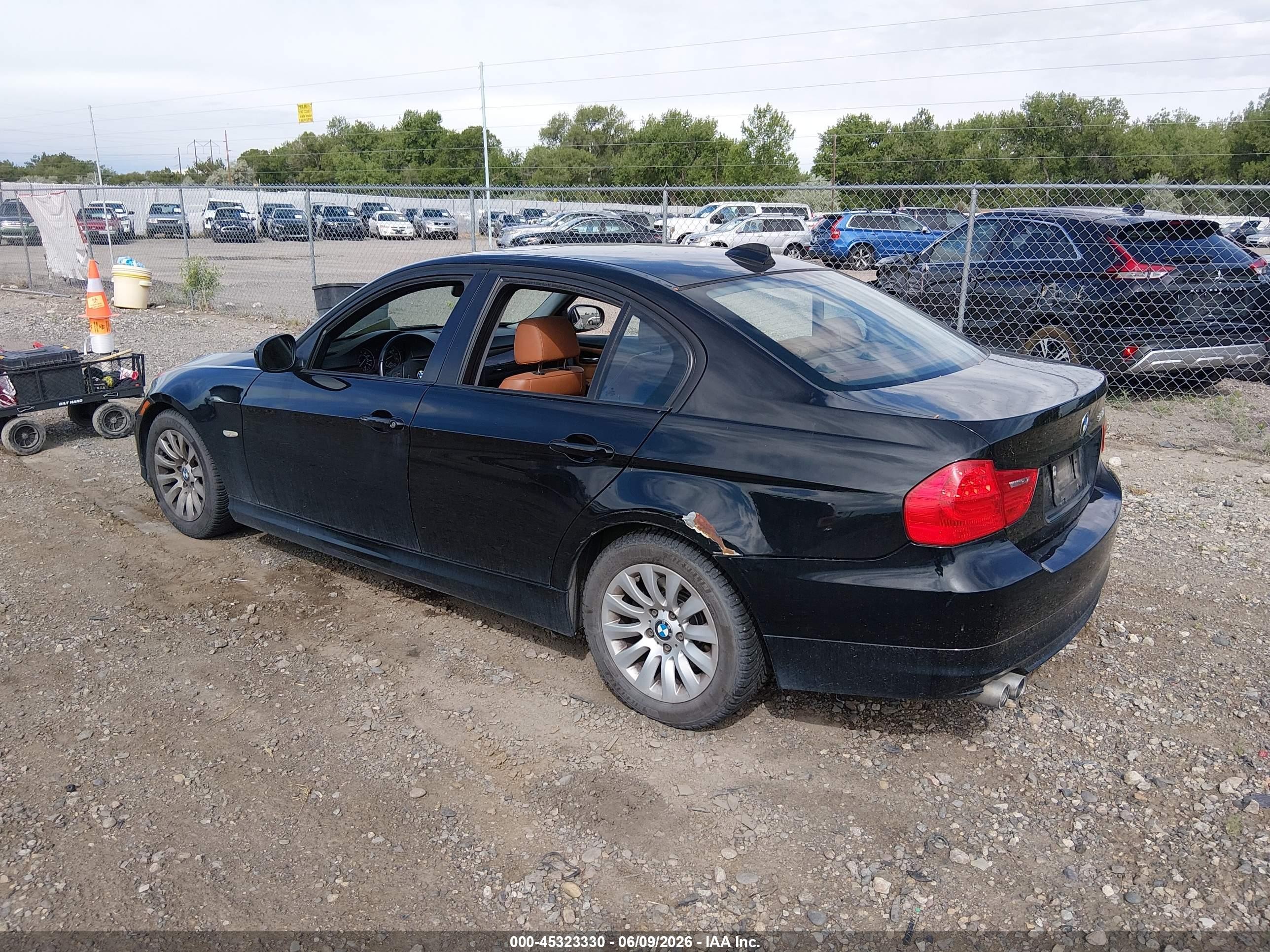 2009 Bmw 328i   Black vin: WBAPH535X9A435012