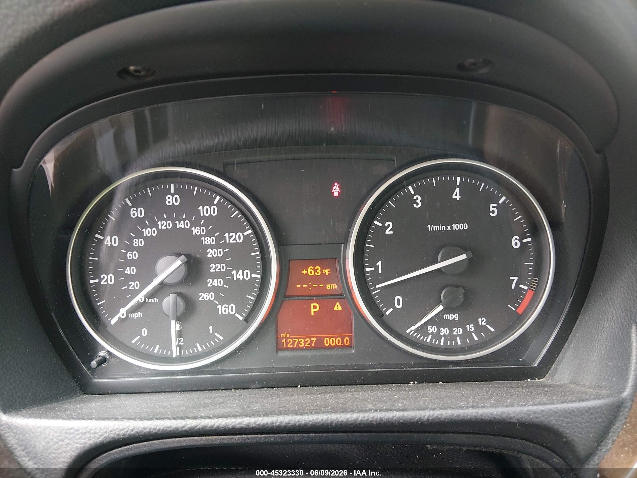 2009 Bmw 328i   Black vin: WBAPH535X9A435012