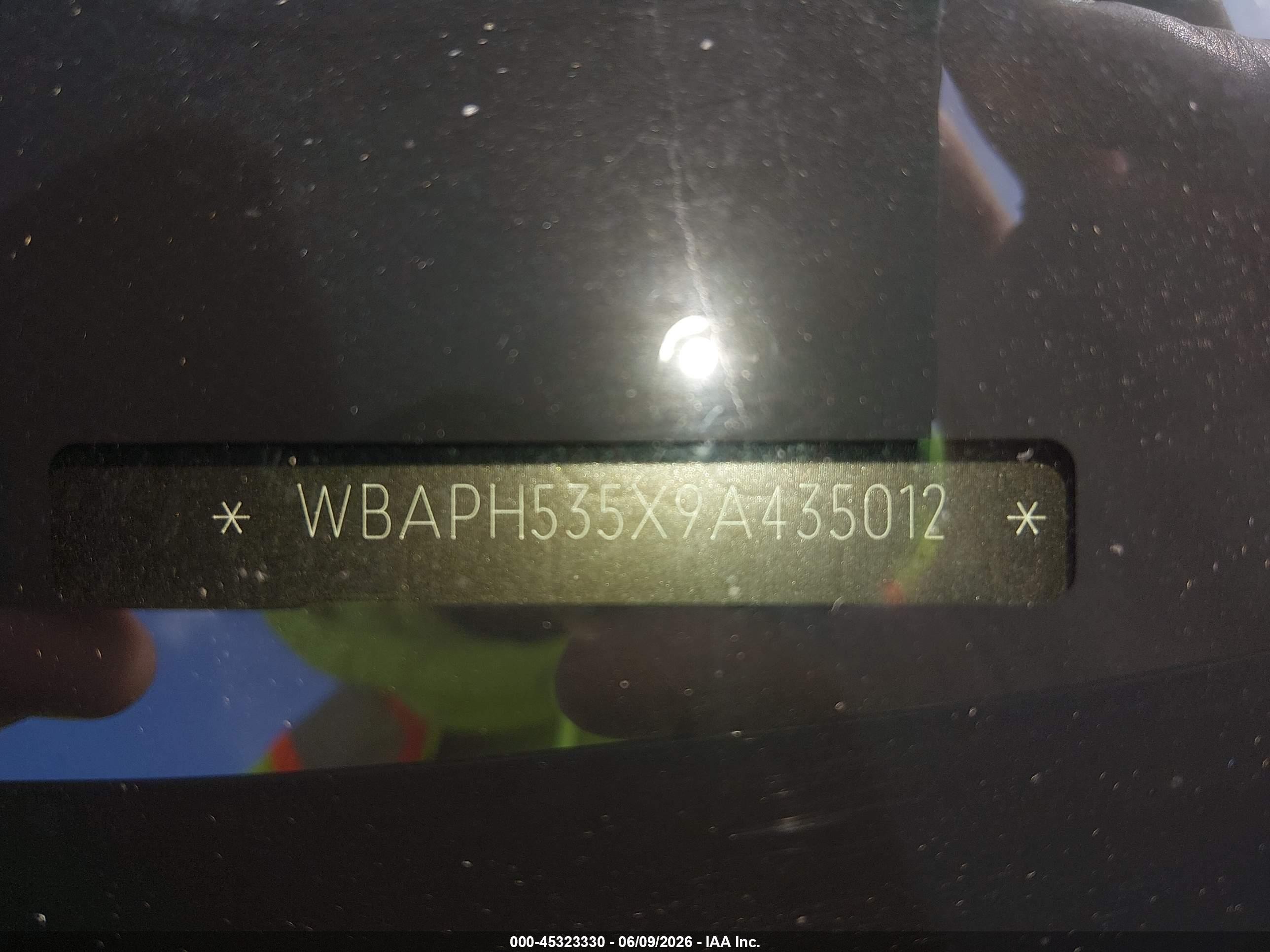 2009 Bmw 328i   Black vin: WBAPH535X9A435012