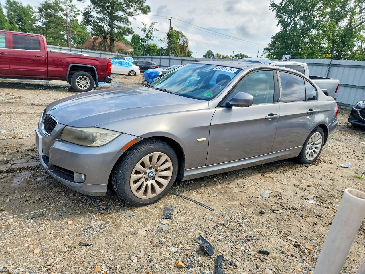 2009 Bmw 328 I Sulev Серый vin: WBAPH57509NL76572